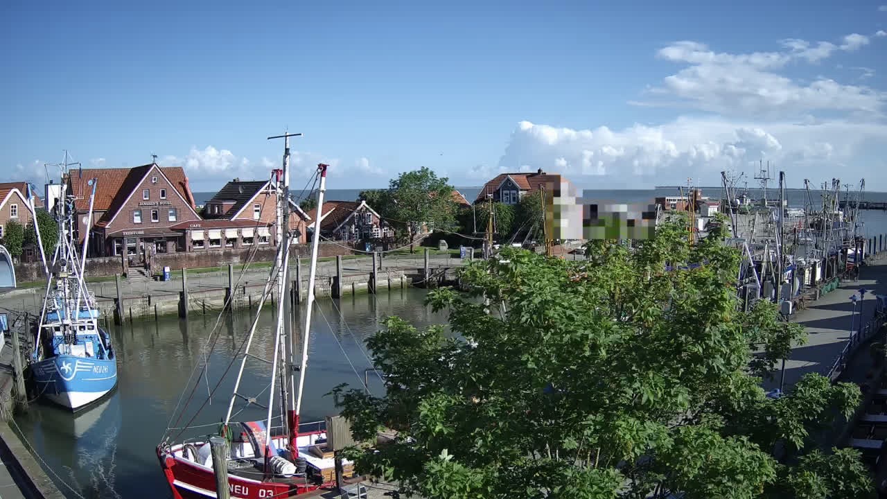 Archiv Foto Webcam Neuharlingersiel am Kutterhafens