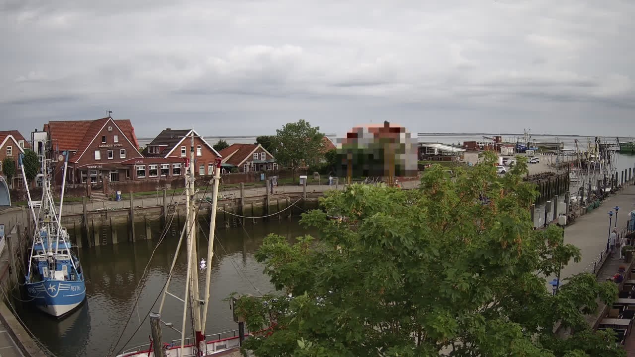 Archiv Foto Webcam Neuharlingersiel am Kutterhafens