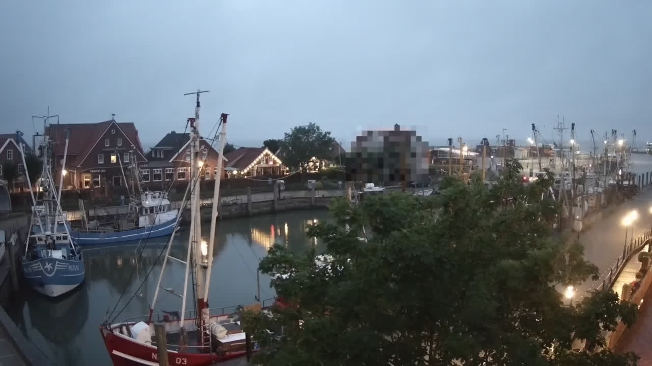 Archiv Foto Webcam Neuharlingersiel am Kutterhafens