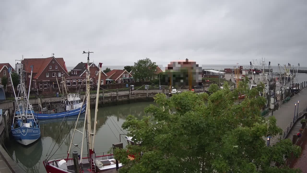 Archiv Foto Webcam Neuharlingersiel am Kutterhafens