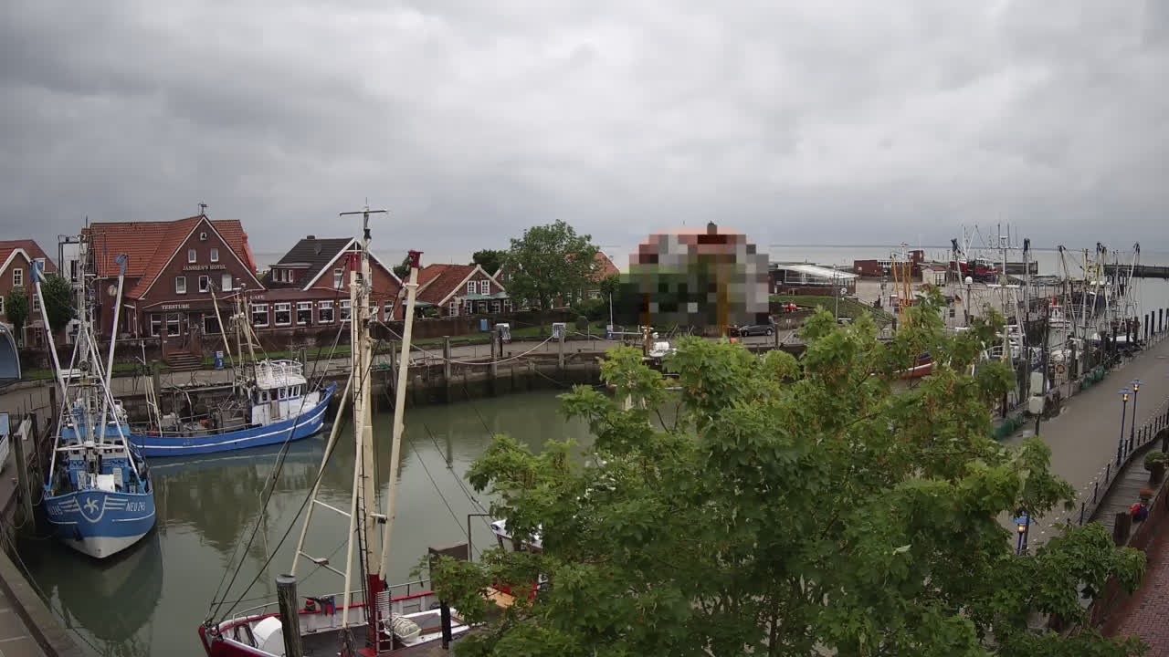 Archiv Foto Webcam Neuharlingersiel am Kutterhafens