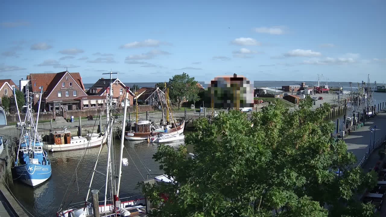 Archiv Foto Webcam Neuharlingersiel am Kutterhafens