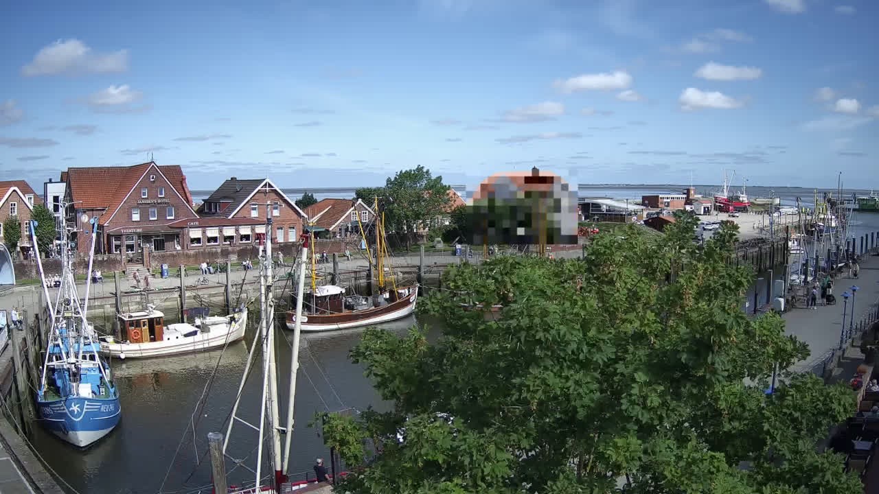Archiv Foto Webcam Neuharlingersiel am Kutterhafens