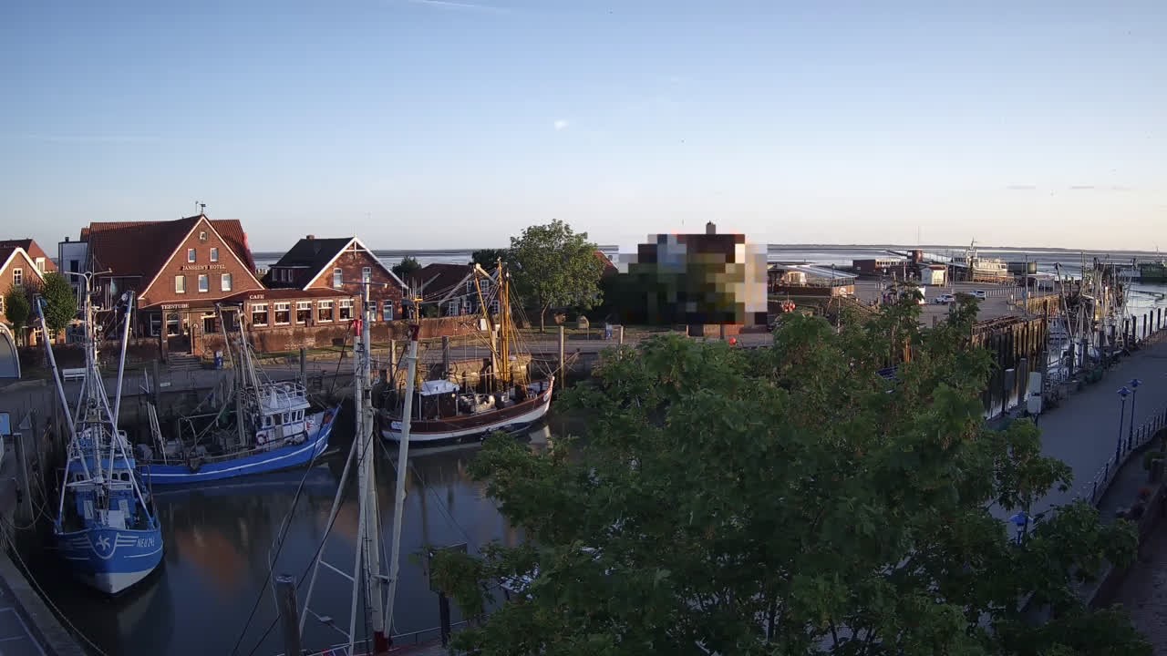 Archiv Foto Webcam Neuharlingersiel am Kutterhafens