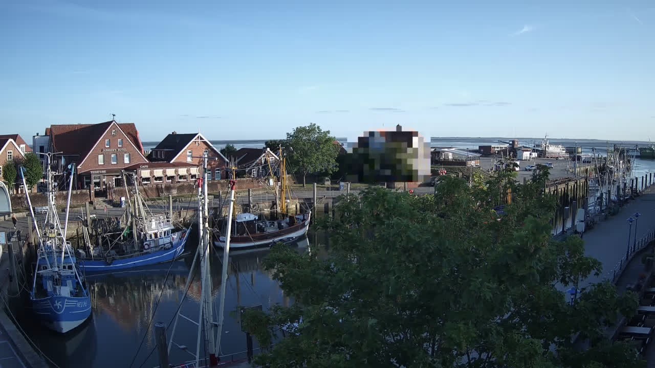Archiv Foto Webcam Neuharlingersiel am Kutterhafens