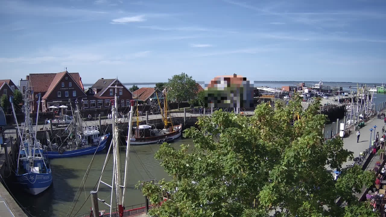 Archiv Foto Webcam Neuharlingersiel am Kutterhafens