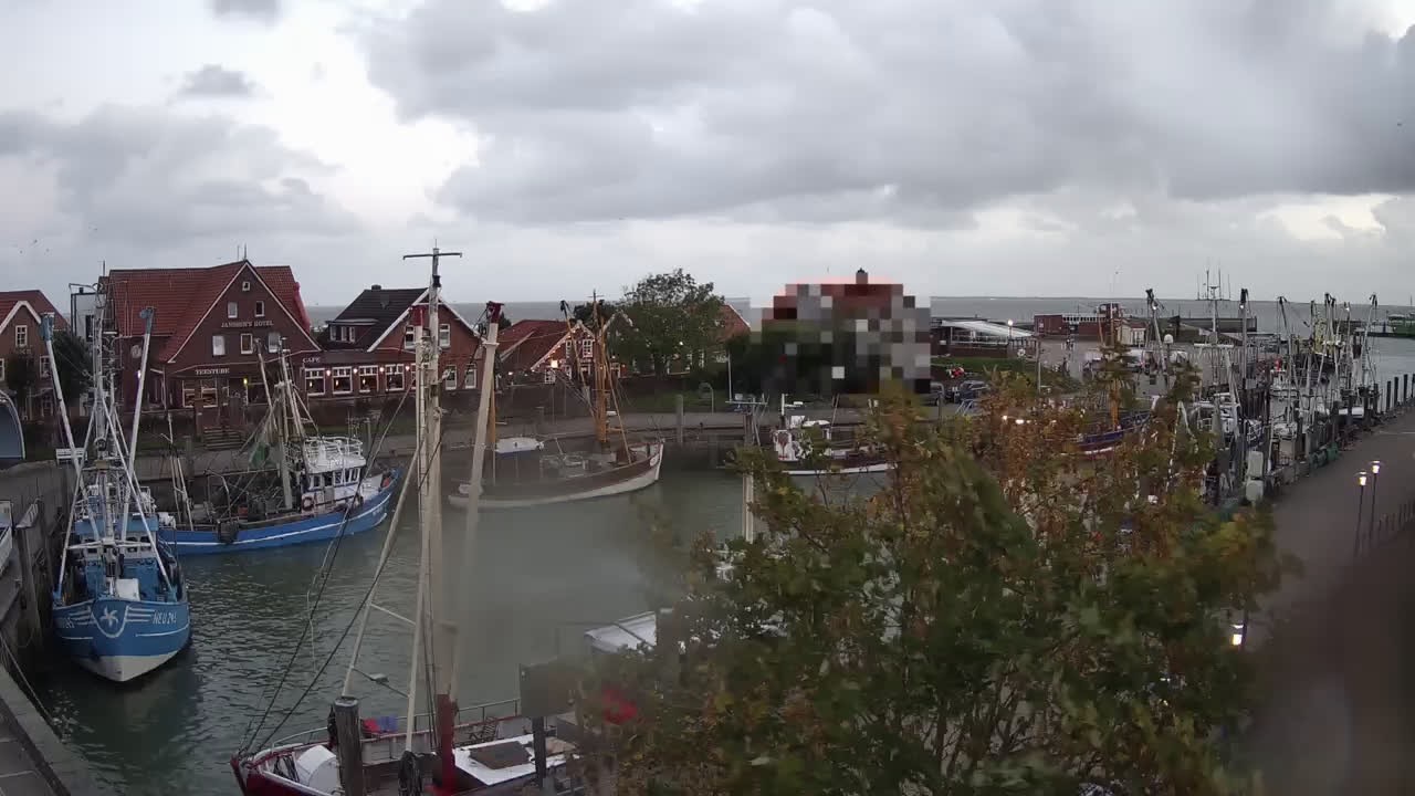 Archiv Foto Webcam Neuharlingersiel am Kutterhafens