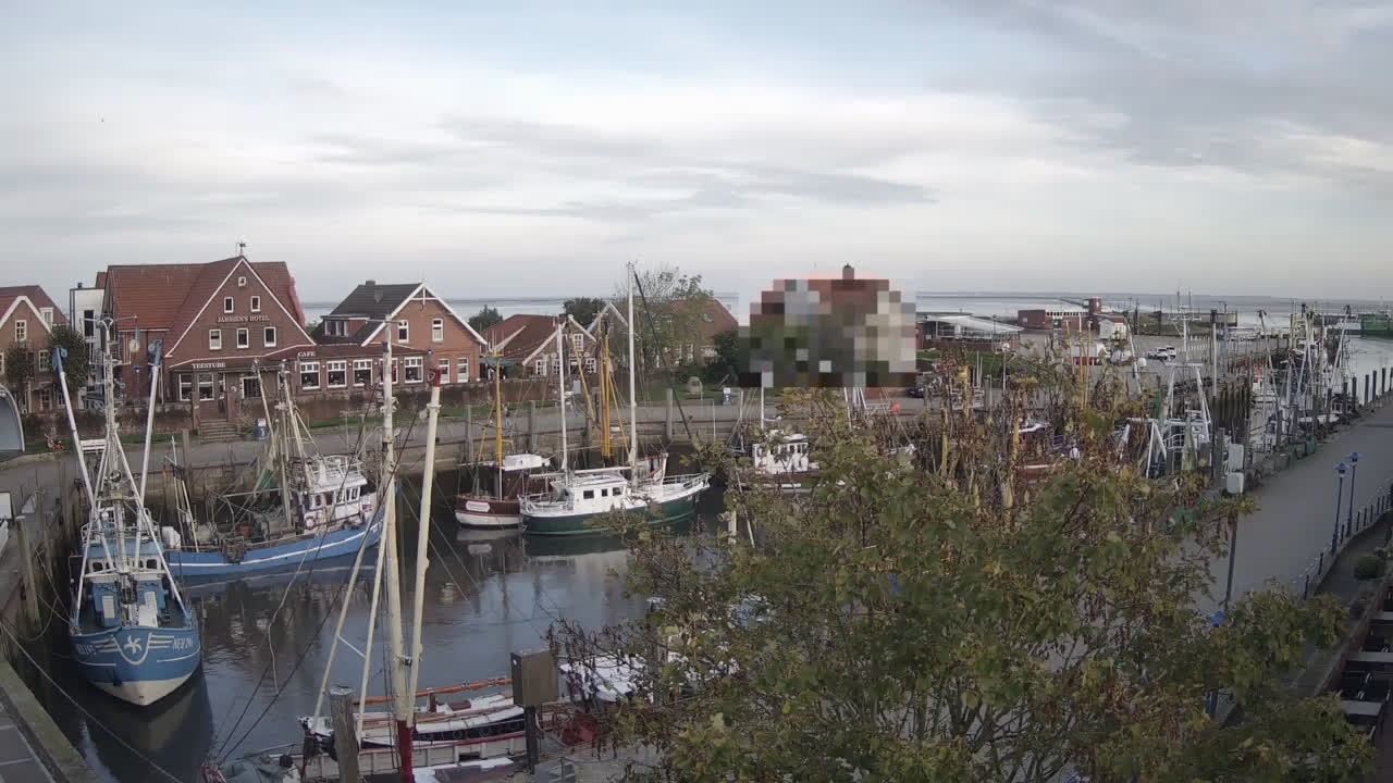 Archiv Foto Webcam Neuharlingersiel am Kutterhafens