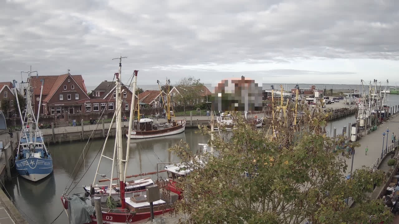 Archiv Foto Webcam Neuharlingersiel am Kutterhafens