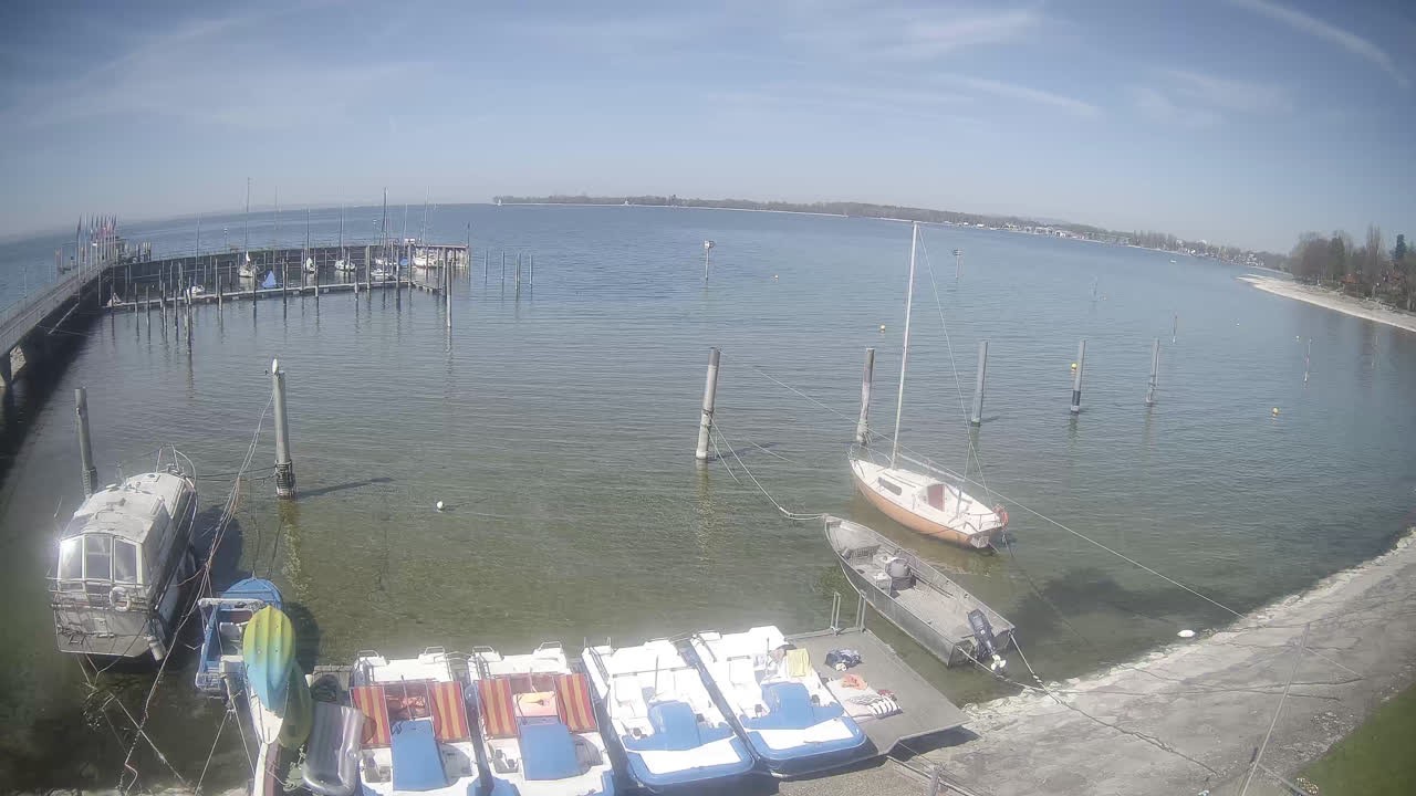 Archiv Foto Webcam Nonnenhorn am Bodensee