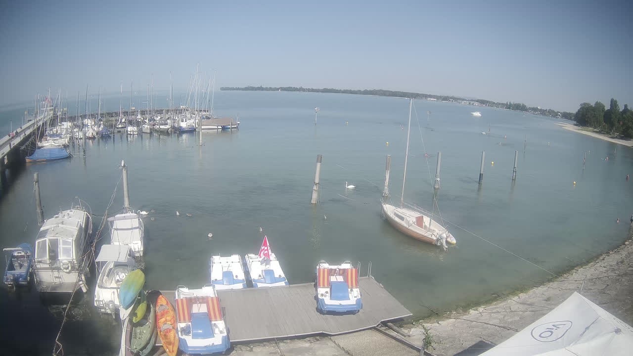 Archiv Foto Webcam Nonnenhorn am Bodensee