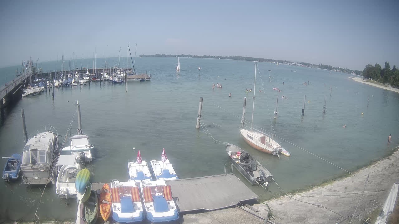 Archiv Foto Webcam Nonnenhorn am Bodensee