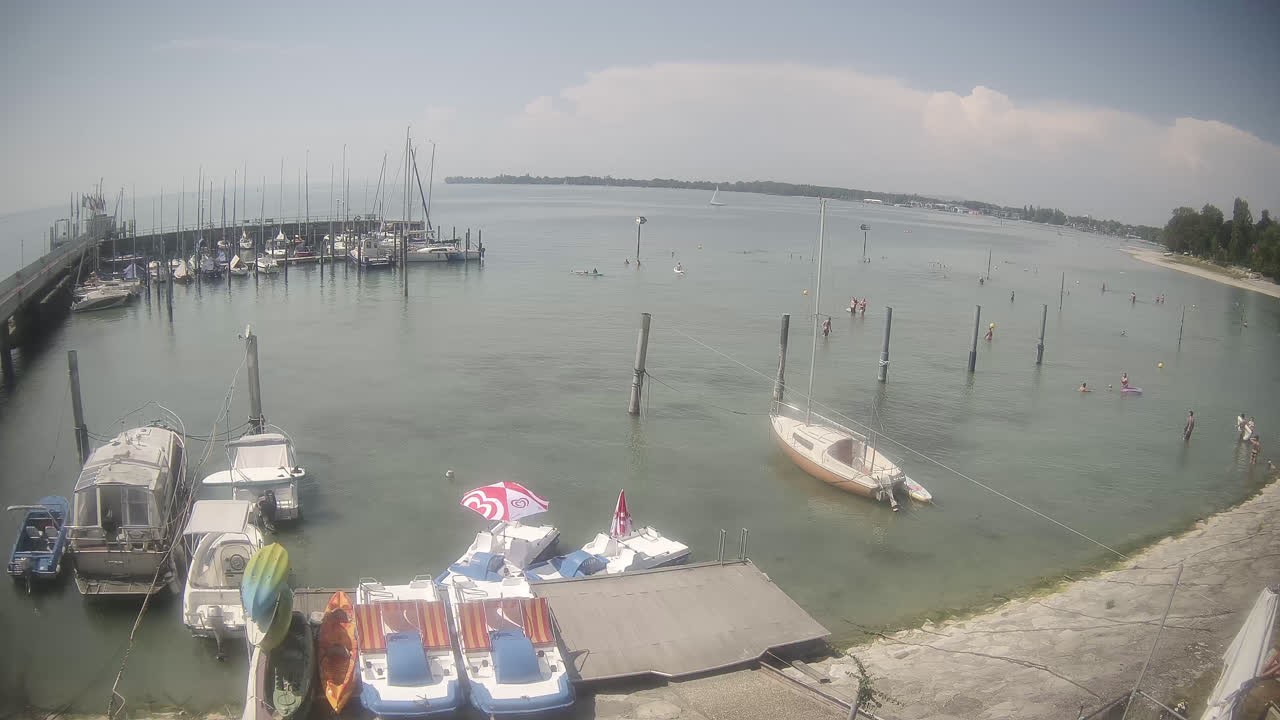 Archiv Foto Webcam Nonnenhorn am Bodensee