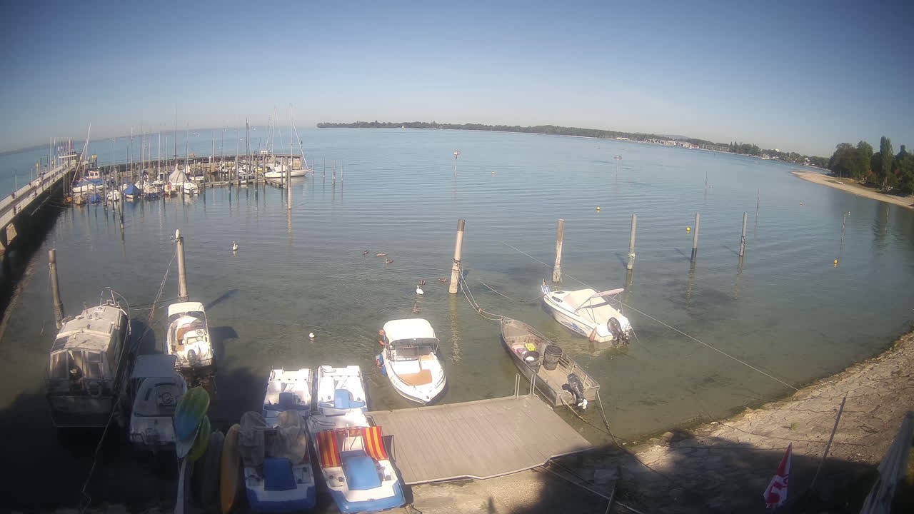 Archived image Webcam Nonnenhorn on Lake Constance
