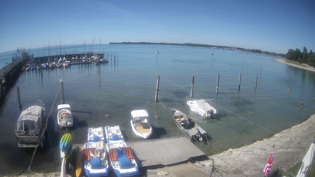 Archived image Webcam Nonnenhorn on Lake Constance