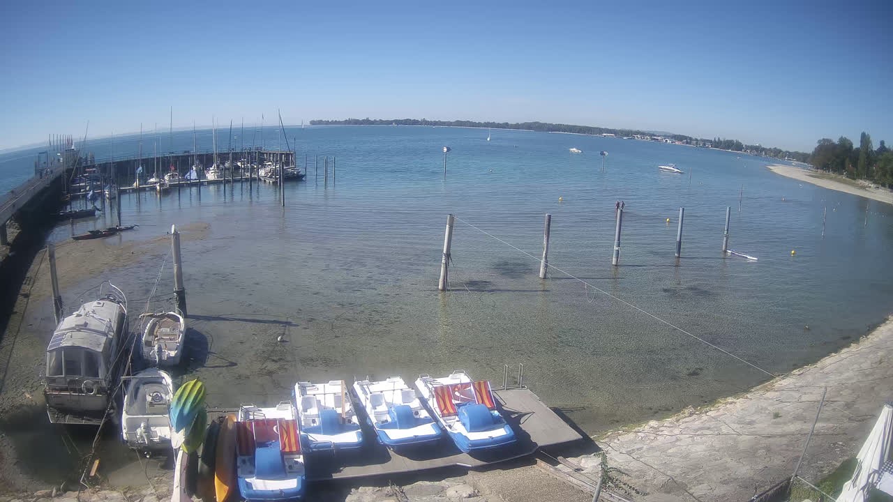 Archived image Webcam Nonnenhorn on Lake Constance