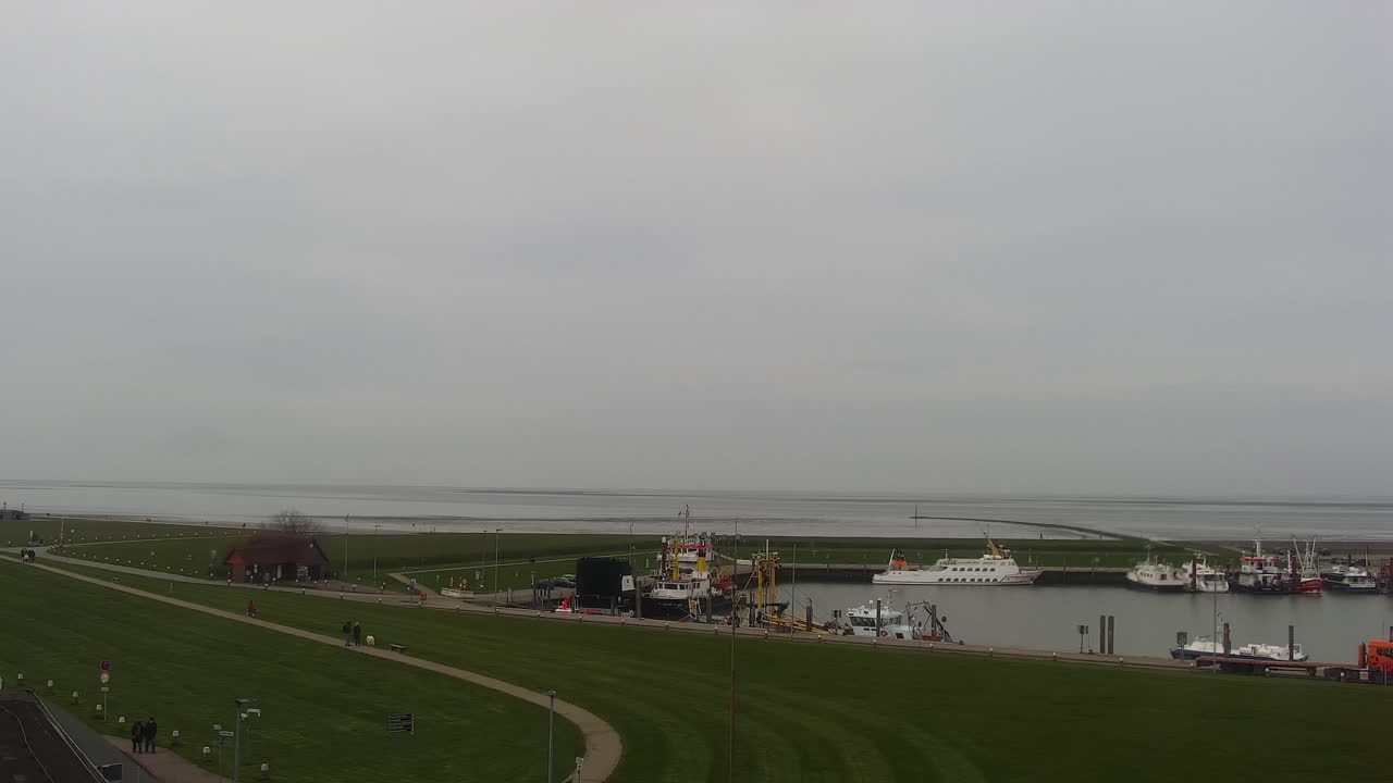 Archiv Foto Webcam Hafen in Norden-Norddeich