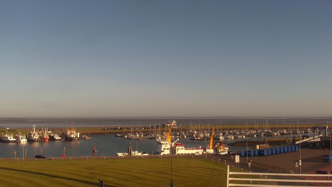 Archiv Foto Webcam Hafen in Norden-Norddeich