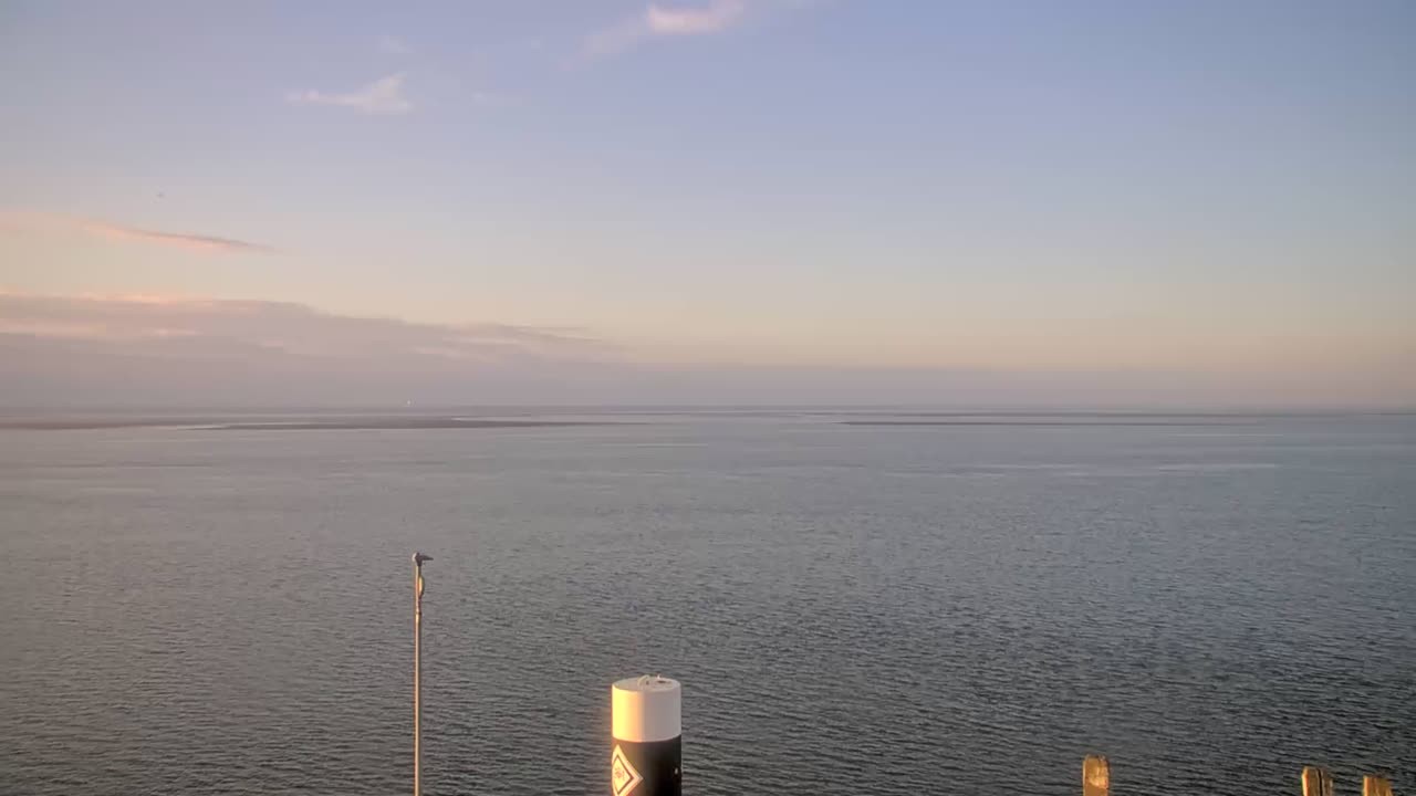 Archived image Webcam Norderney: Harbour