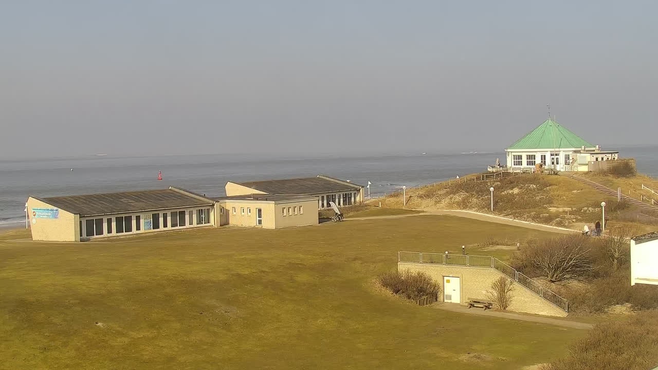 Archiv Foto Webcam Norderney: Hotel Stranddistel