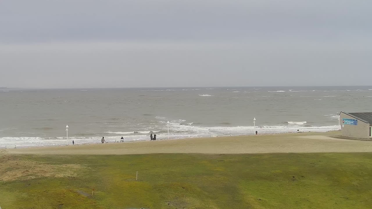 Archiv Foto Webcam Norderney: Hotel Stranddistel