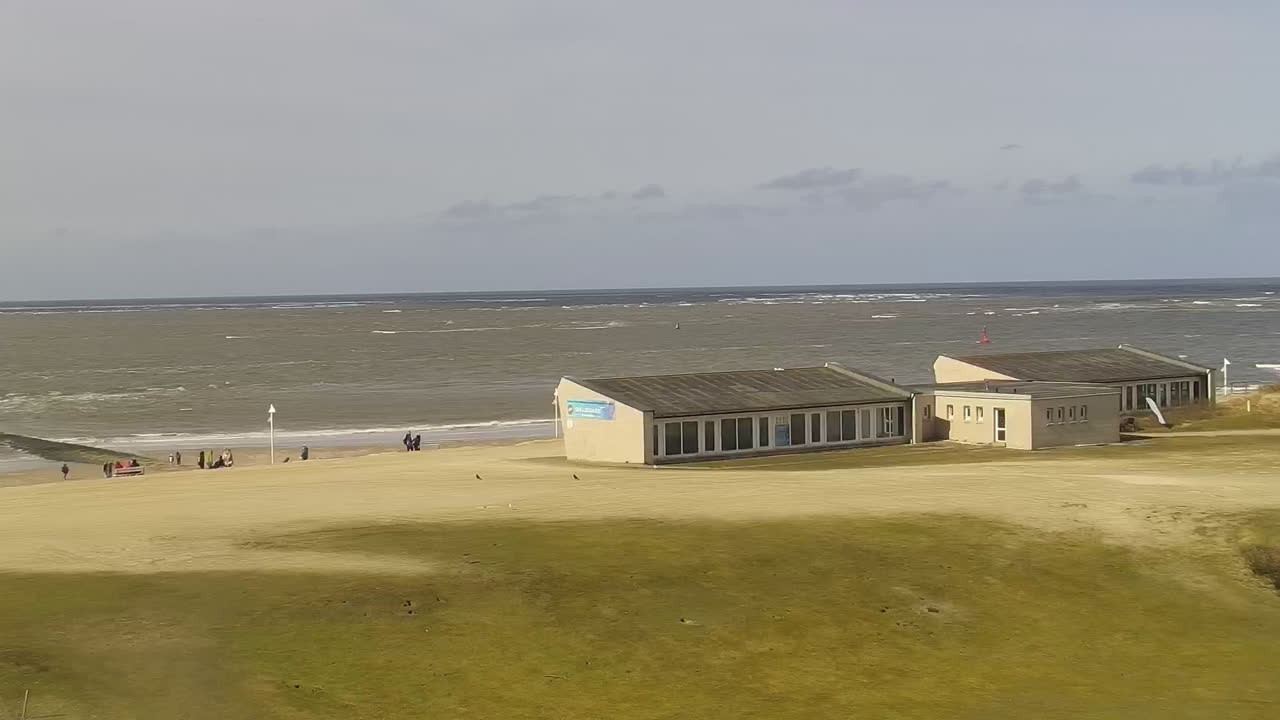 Archiv Foto Webcam Norderney: Hotel Stranddistel