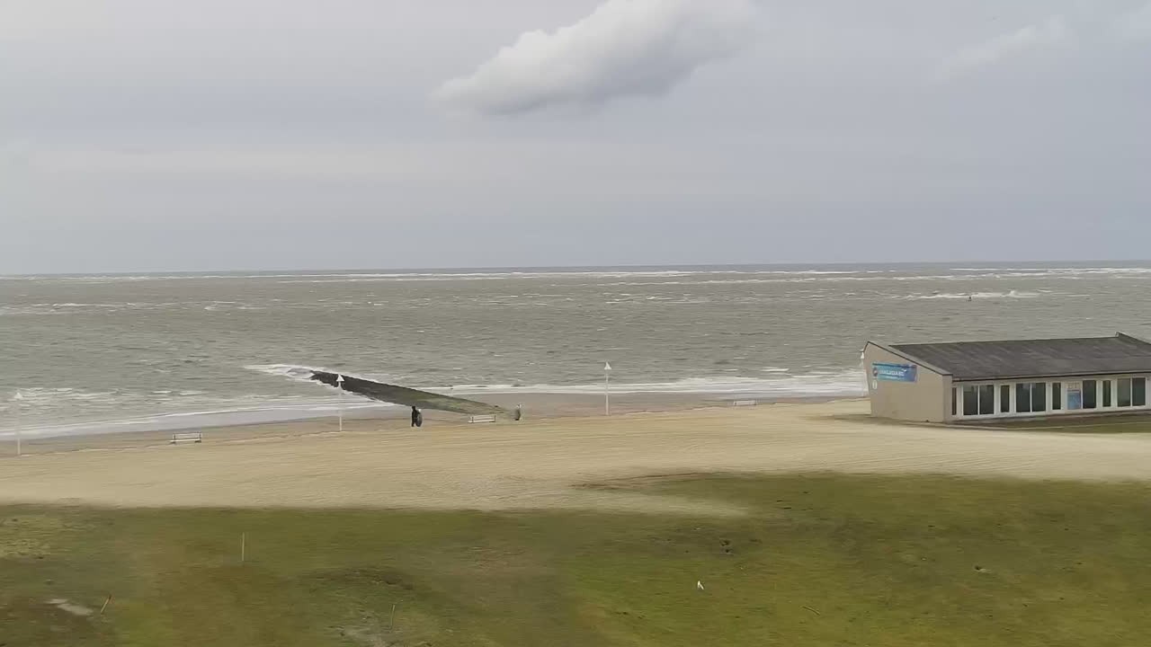 Archiv Foto Webcam Norderney: Hotel Stranddistel