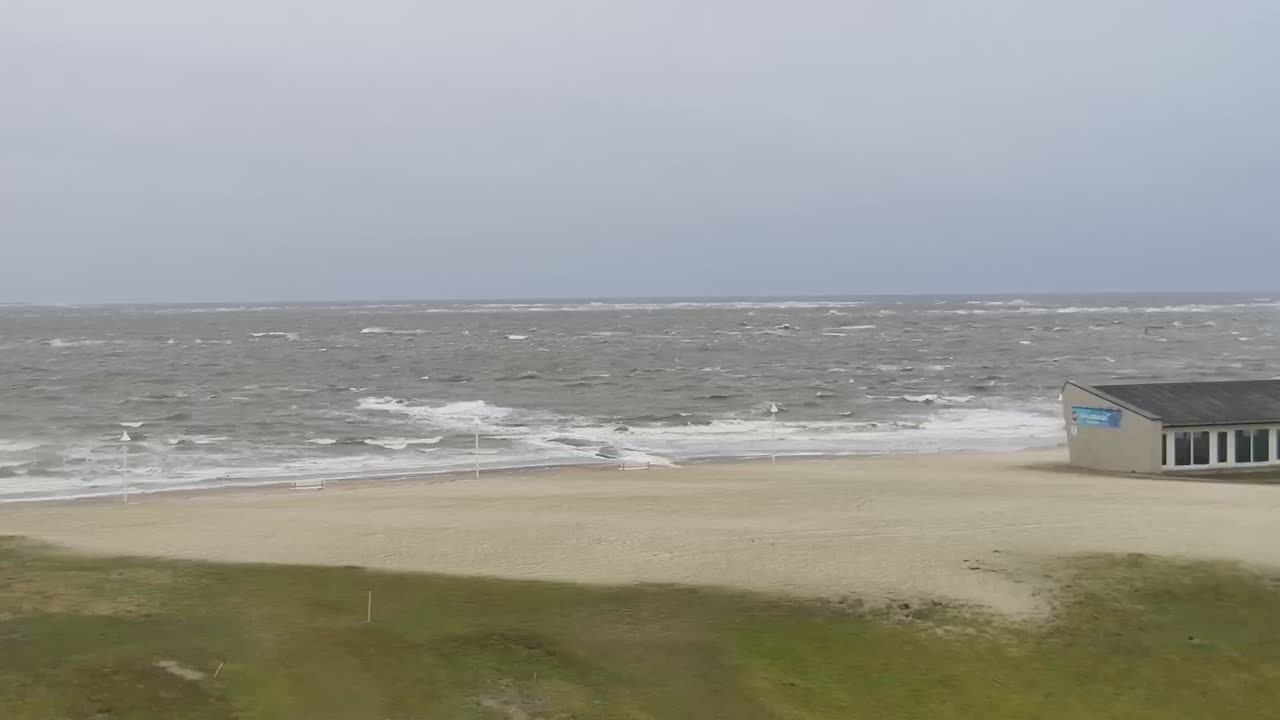 Archiv Foto Webcam Norderney: Hotel Stranddistel