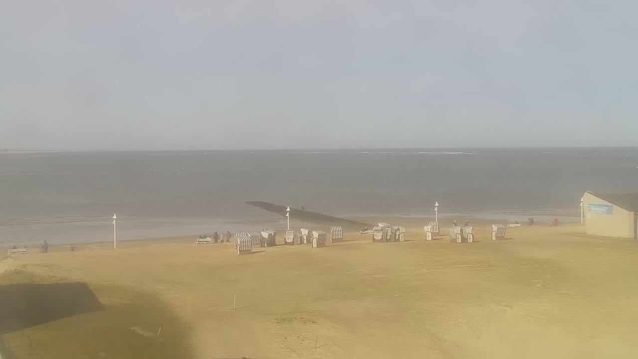 Archiv Foto Webcam Norderney: Hotel Stranddistel