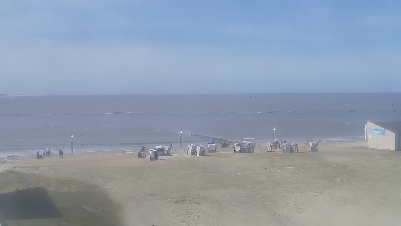 Archiv Foto Webcam Norderney: Hotel Stranddistel