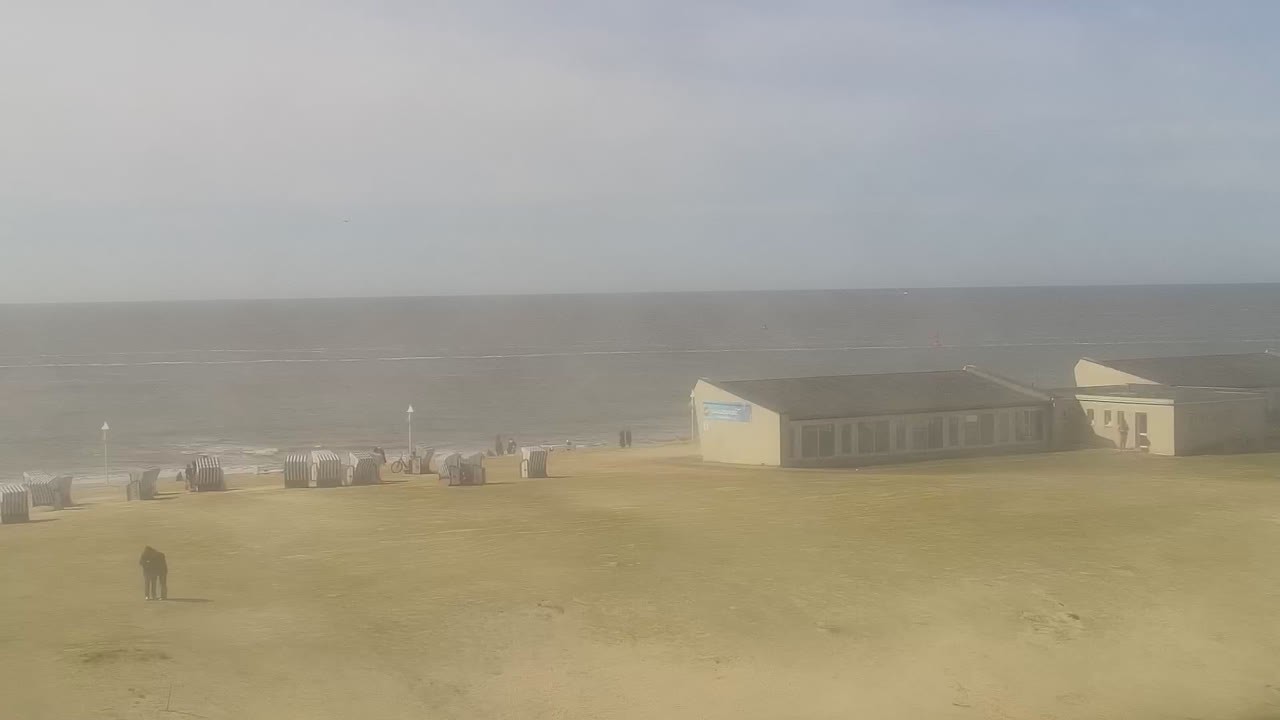 Archiv Foto Webcam Norderney: Hotel Stranddistel