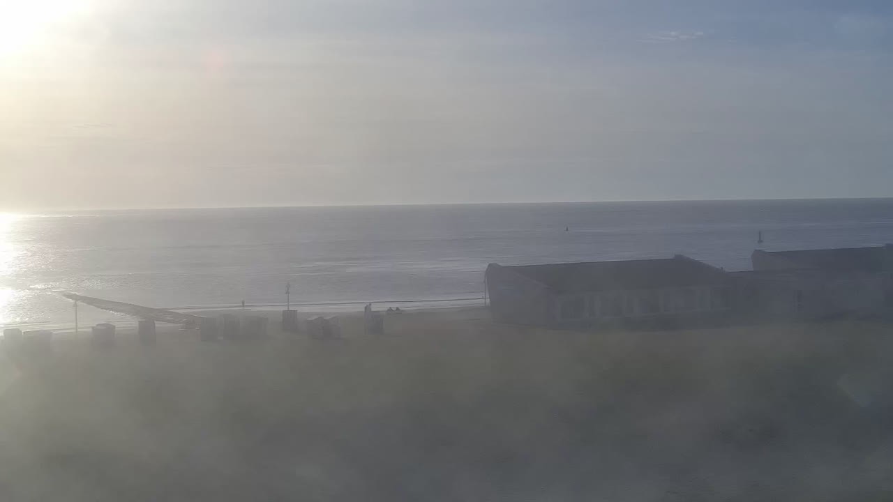 Archiv Foto Webcam Norderney: Hotel Stranddistel