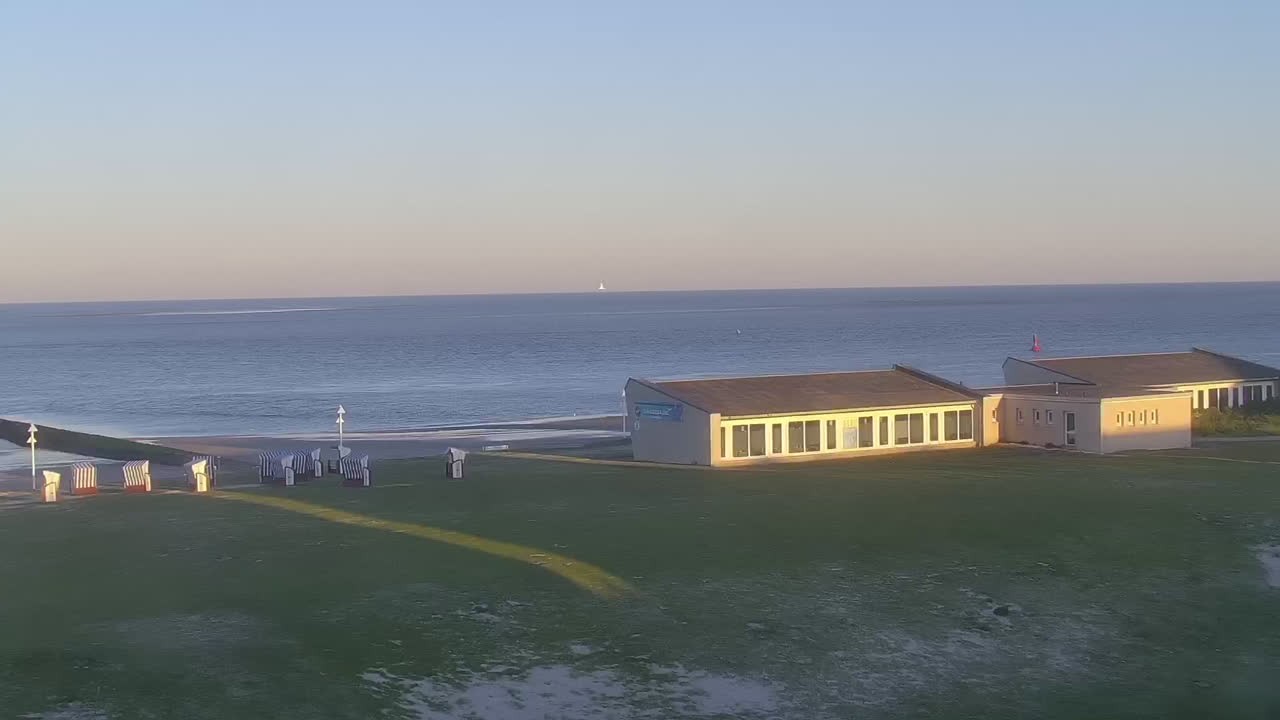 Archiv Foto Webcam Norderney: Hotel Stranddistel