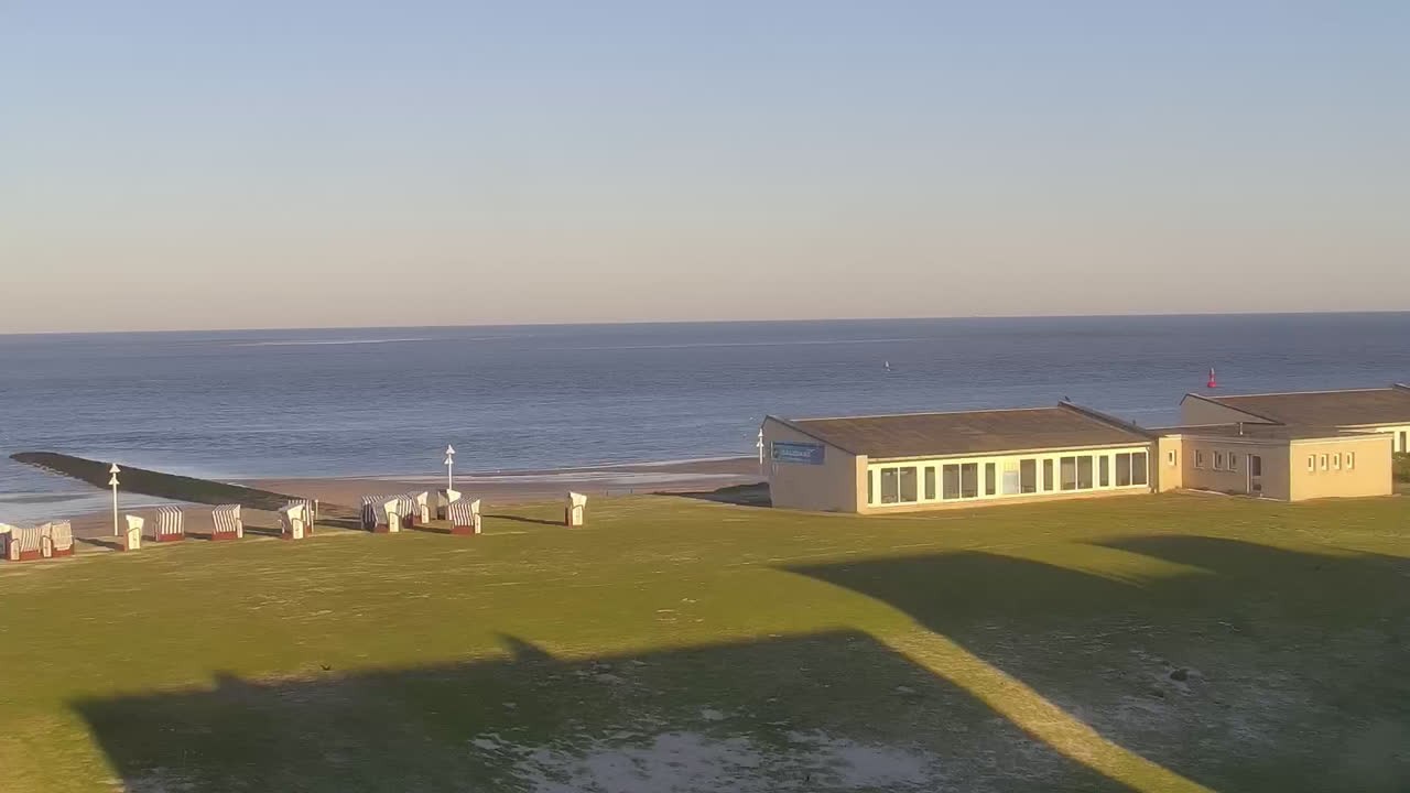 Archiv Foto Webcam Norderney: Hotel Stranddistel