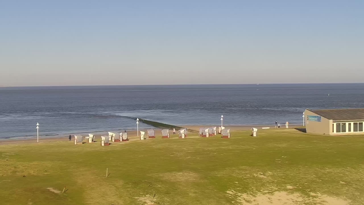 Archiv Foto Webcam Norderney: Hotel Stranddistel