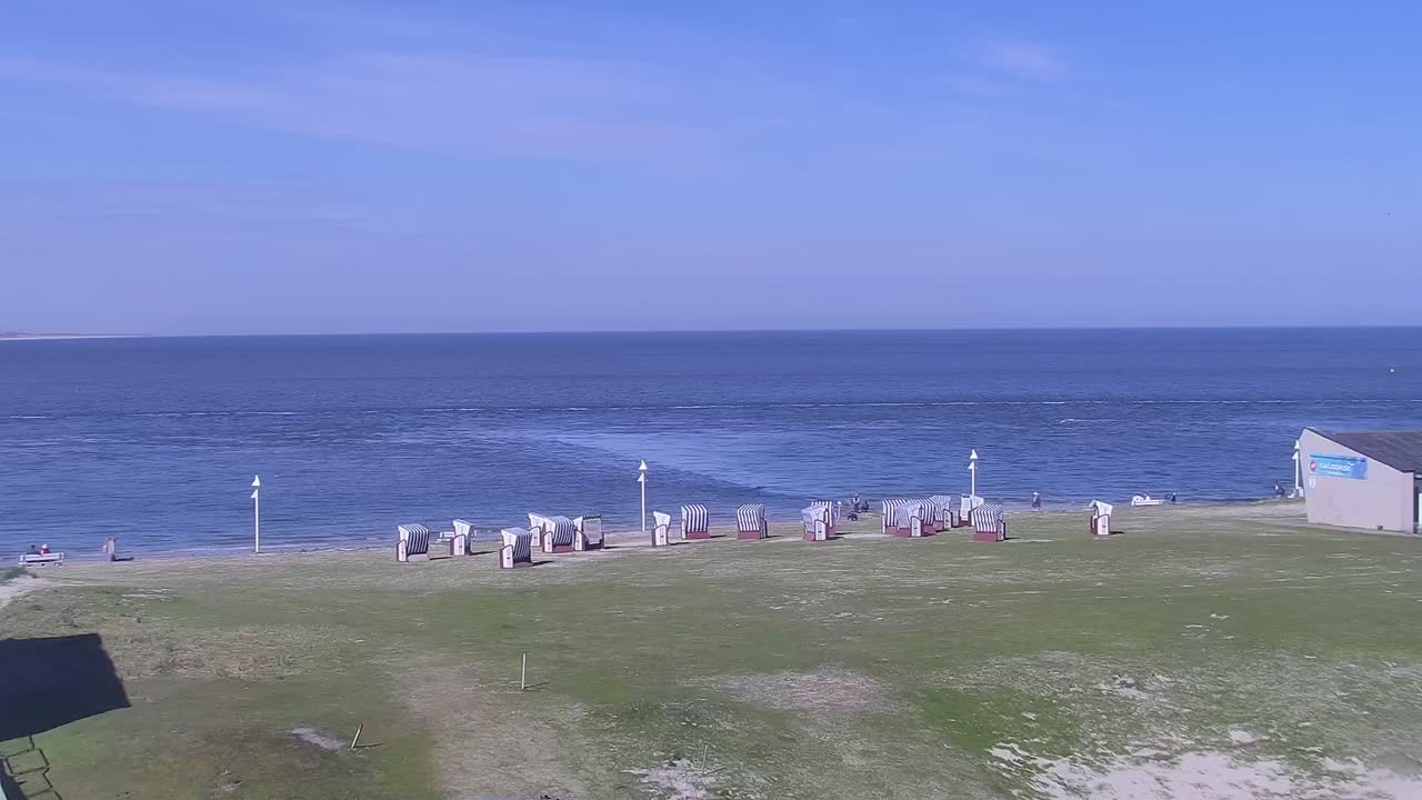 Archiv Foto Webcam Norderney: Hotel Stranddistel