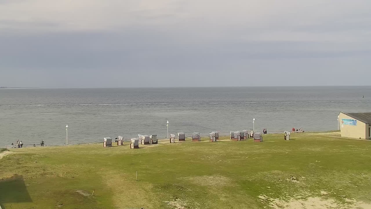 Archiv Foto Webcam Norderney: Hotel Stranddistel