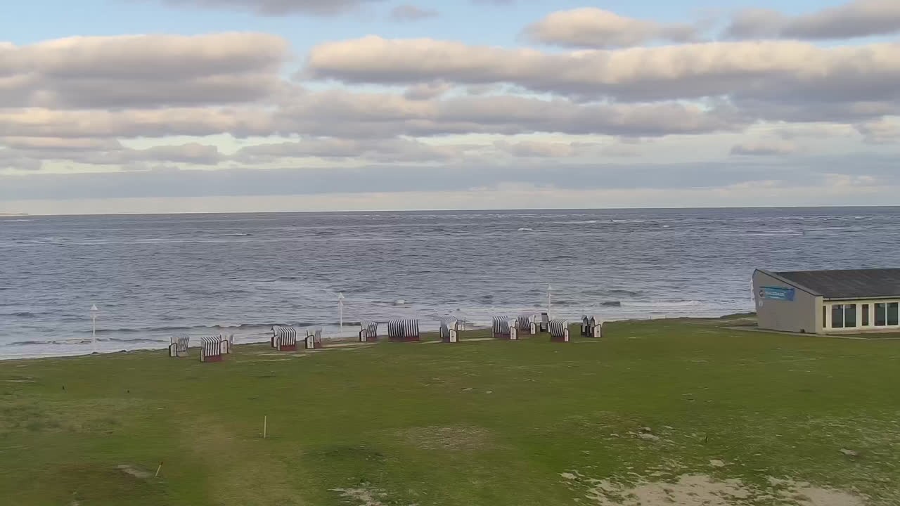Archiv Foto Webcam Norderney: Hotel Stranddistel