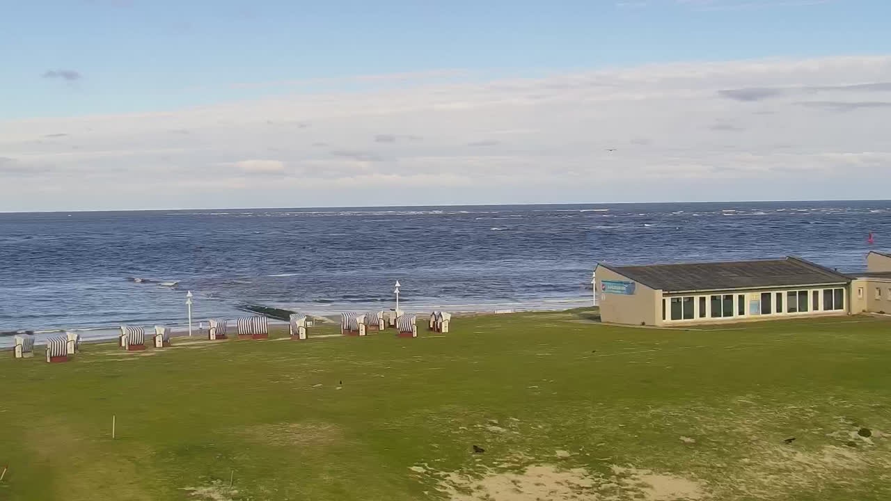 Archiv Foto Webcam Norderney: Hotel Stranddistel
