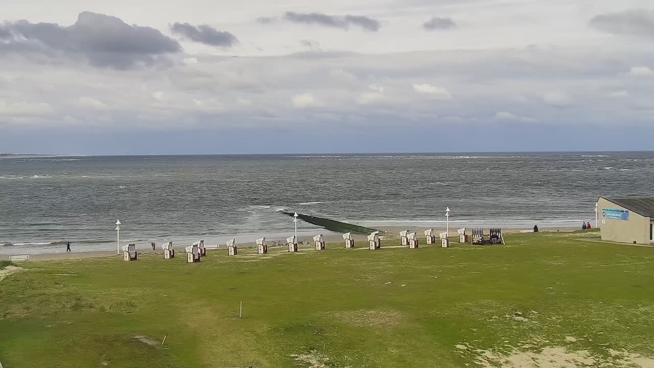 Archiv Foto Webcam Norderney: Hotel Stranddistel