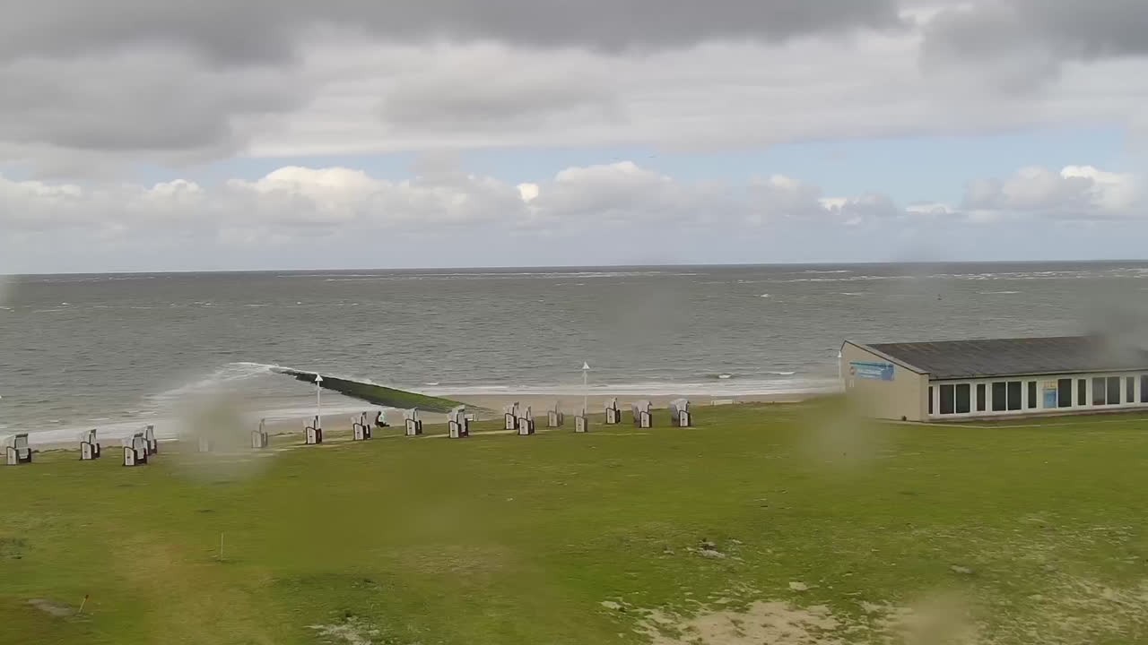 Archiv Foto Webcam Norderney: Hotel Stranddistel