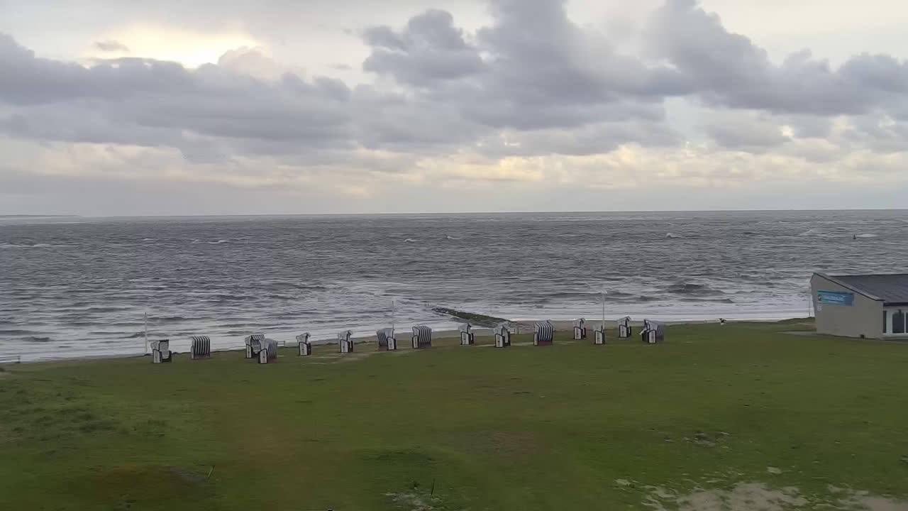 Archiv Foto Webcam Norderney: Hotel Stranddistel