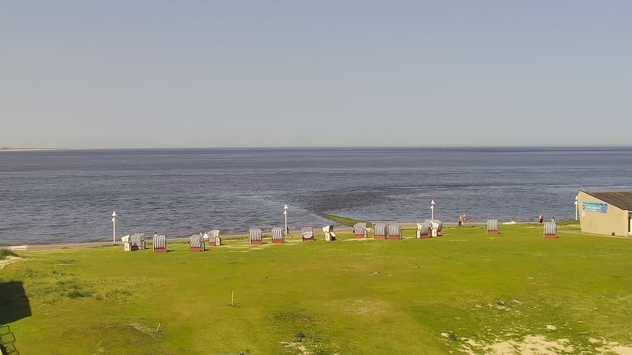 Archiv Foto Webcam Norderney: Hotel Stranddistel