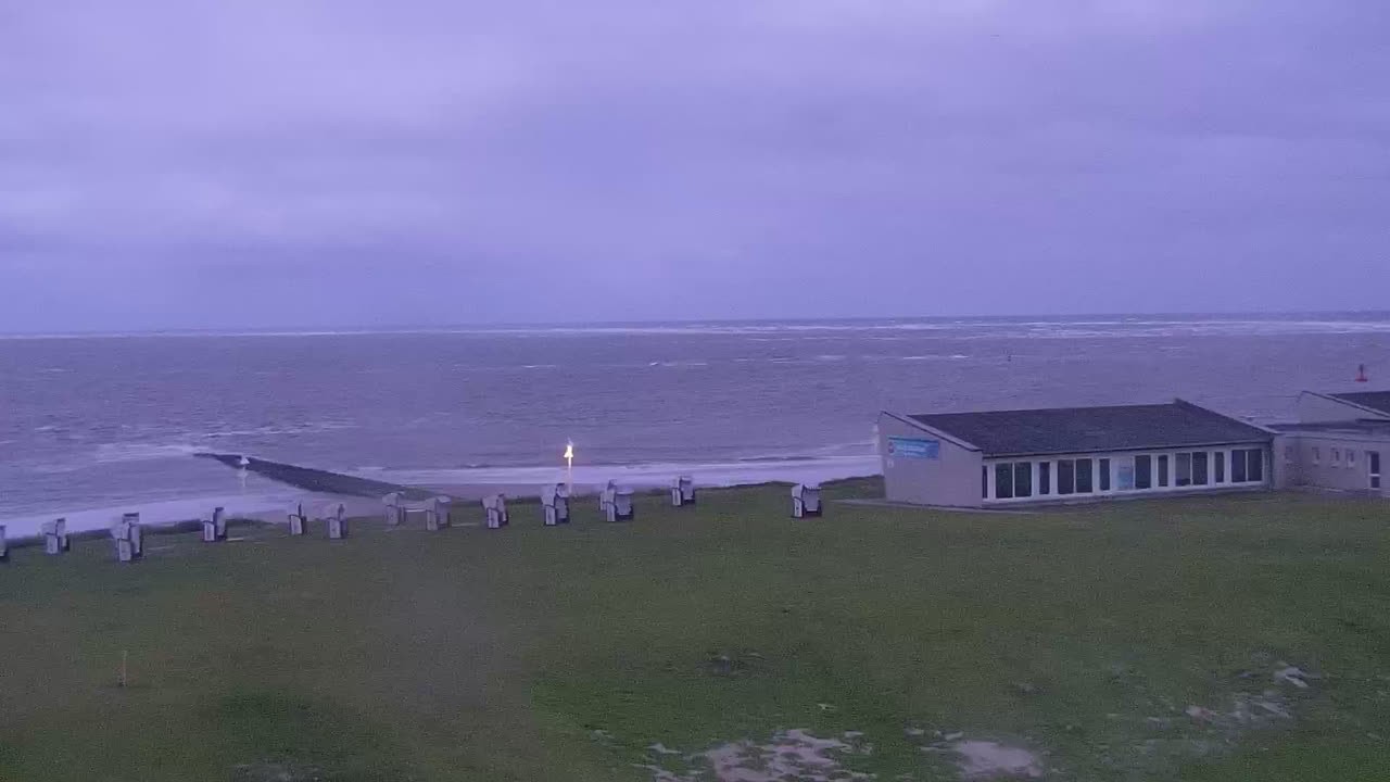Archived image Webcam Norderney: Hotel Stranddistel