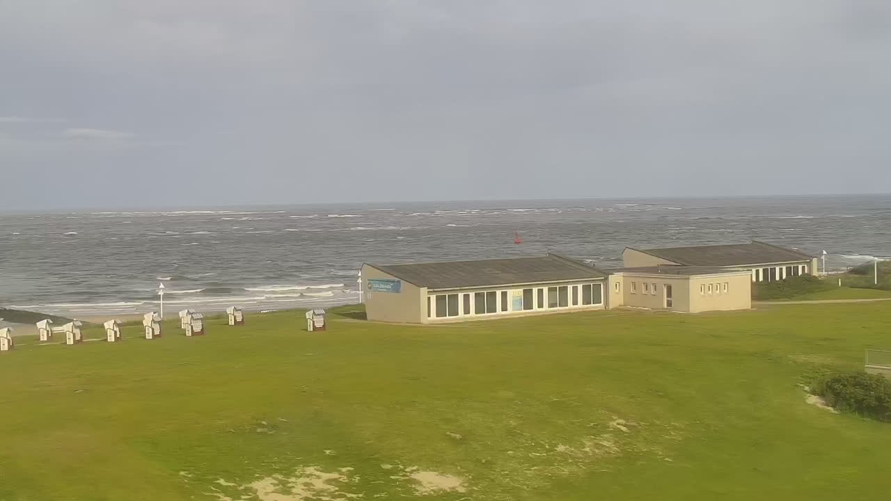 Archiv Foto Webcam Norderney: Hotel Stranddistel