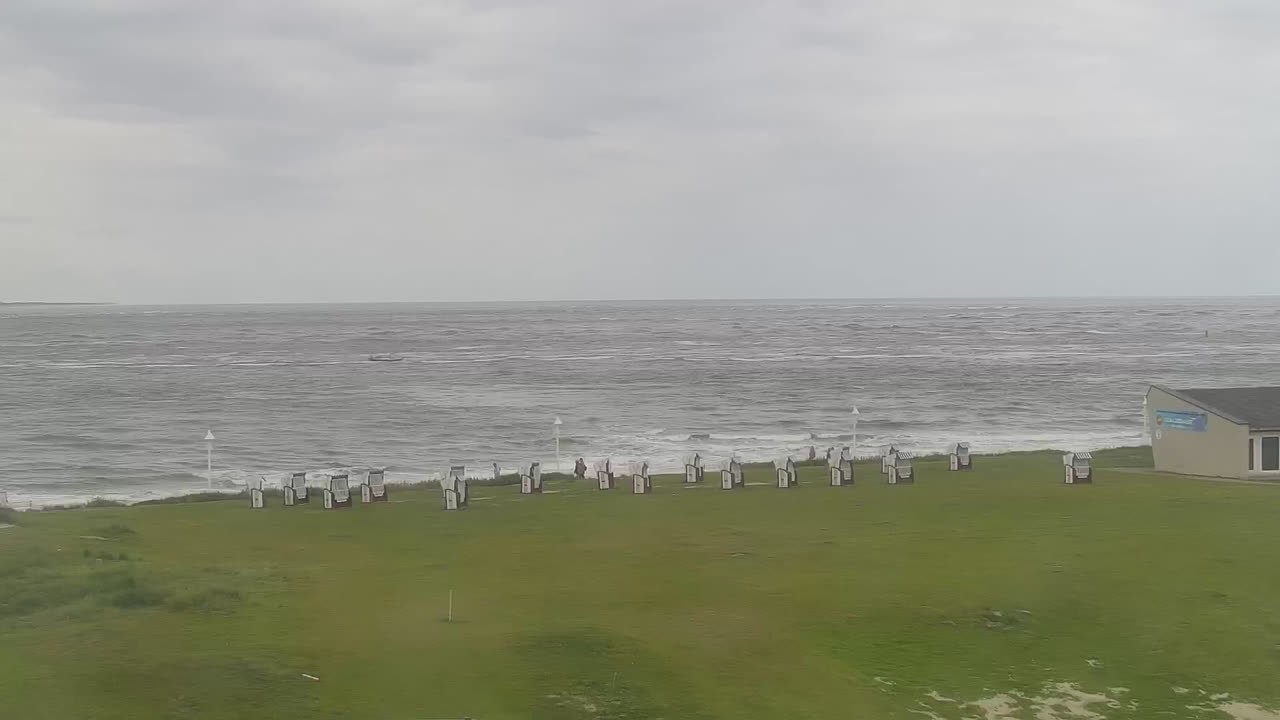 Archiv Foto Webcam Norderney: Hotel Stranddistel