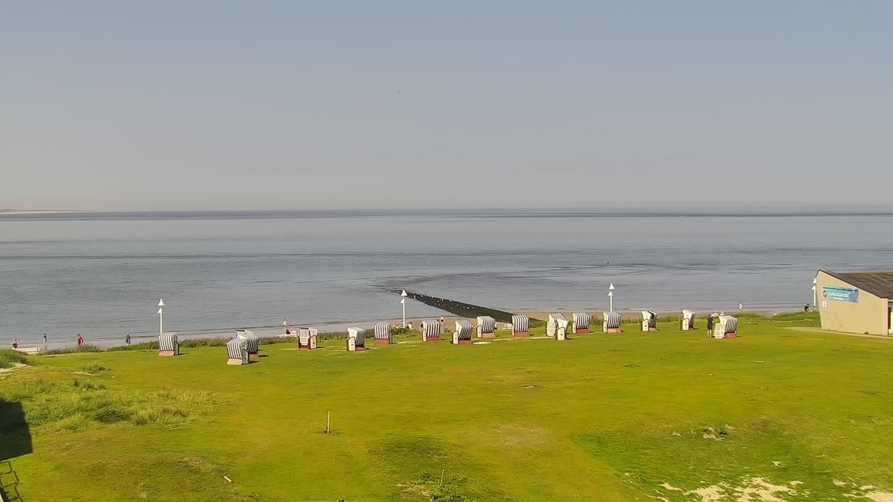 Archiv Foto Webcam Norderney: Hotel Stranddistel