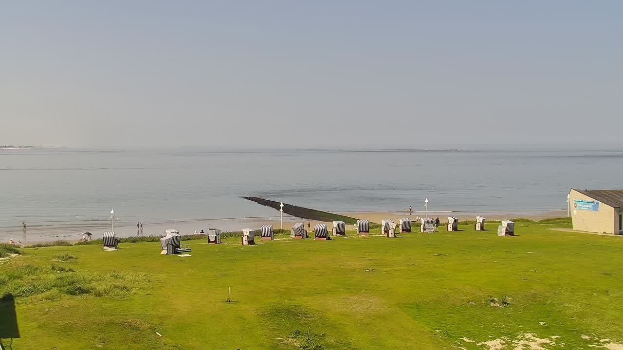 Archiv Foto Webcam Norderney: Hotel Stranddistel