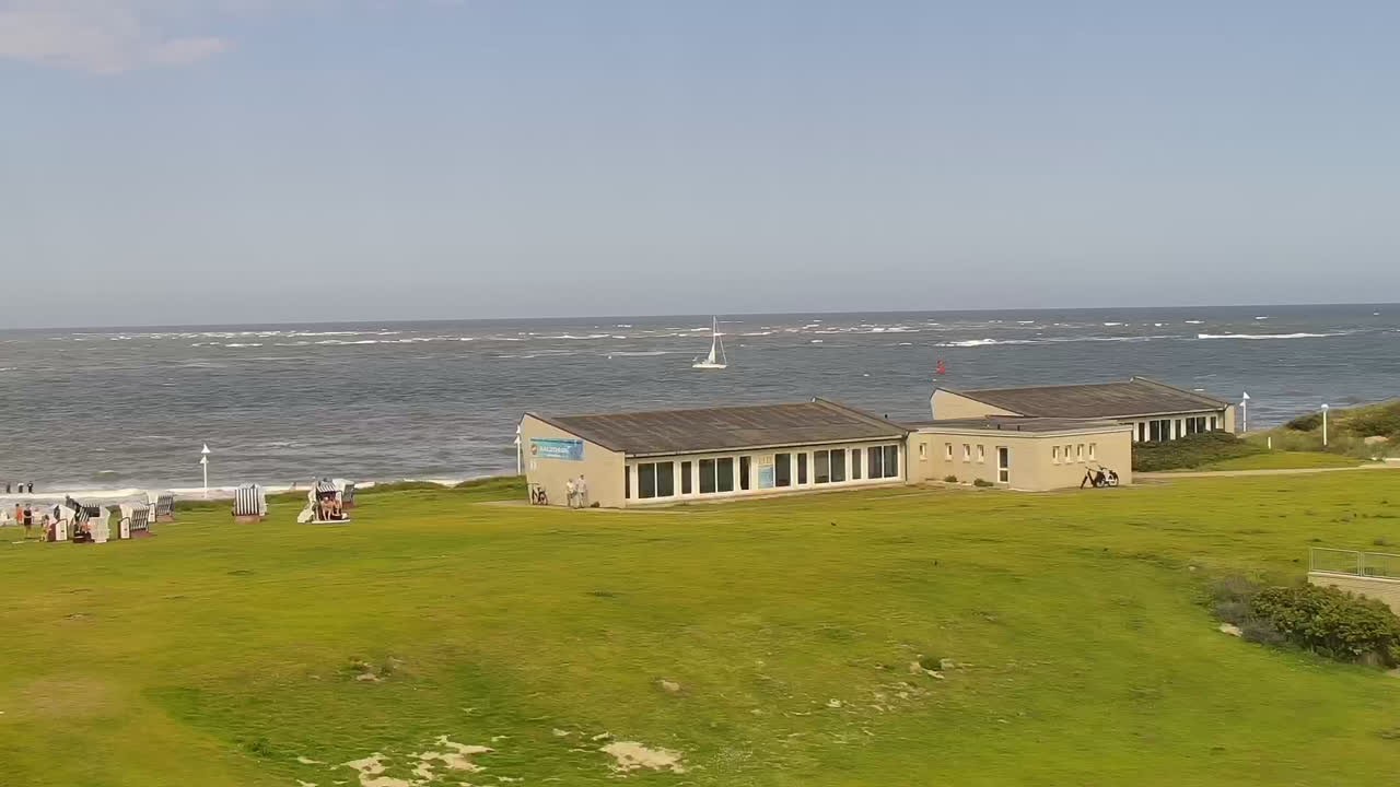 Archived image Webcam Norderney: Hotel Stranddistel