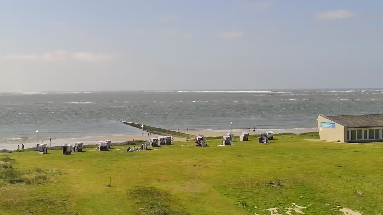 Archived image Webcam Norderney: Hotel Stranddistel
